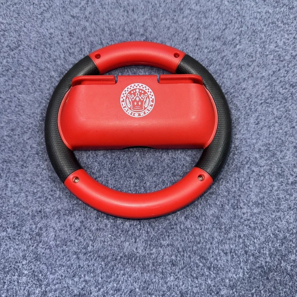Hori Mario Kart 8 Deluxe Red Steering Wheel Nintendo Switch Joy-Con Controller